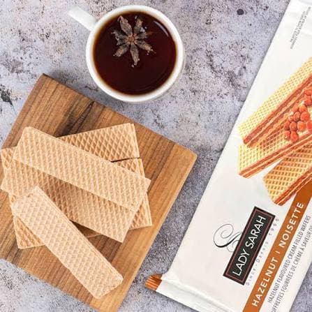 Lady Sarah Lady Sarah Cream Filled Hazelnut Wafer 200g – Crispy Hazelnut Wafer Biscuits daily essentials & lifestyle — thumbnail 3 of 6