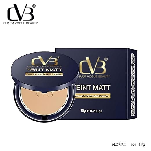 CVB CVB C02 2-in-1 Teint Matt Foundation Pressed Compact Powder | Matte Finish Face Makeup daily essentials & lifestyle — thumbnail 2 of 2