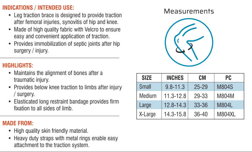 med-e Move Med-e Move Leg Traction Brace pharmacy, fitness & surgical