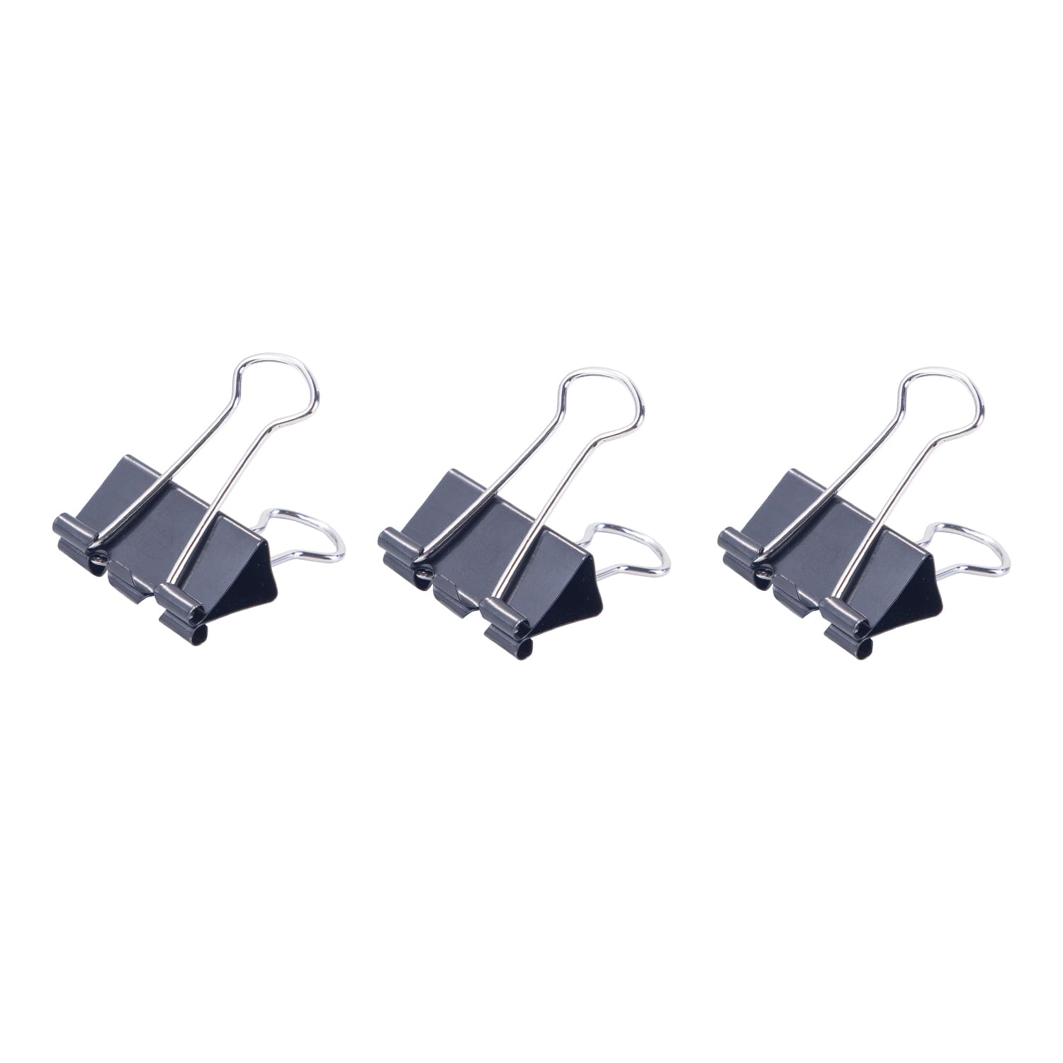 Deli Deli E38562 Effortless Binder Clip 41mm Black Paper Clip for Office, School & Home stationary, toys & sports — thumbnail 2 of 4