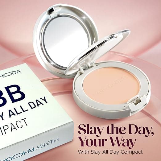HILARY RHODA Hilary Rhoda Slay All Day Compact | Long-Lasting Matte Face Powder daily essentials & lifestyle — thumbnail 4 of 4