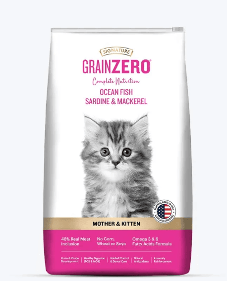 Grain Zero Mother & Kitten Cat Food 1.2kg