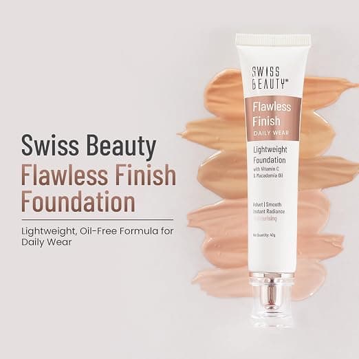 Swiss Beauty Swiss Beauty SB-502 Lightweight Foundation | Natural Matte Finish daily essentials & lifestyle — thumbnail 7 of 7