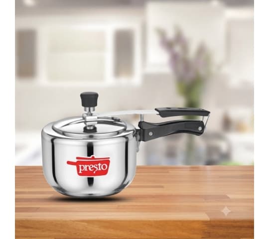 Presto Presto Stainless Steel Induction Base Classic Pressure Cooker 2 Litre daily essentials & lifestyle