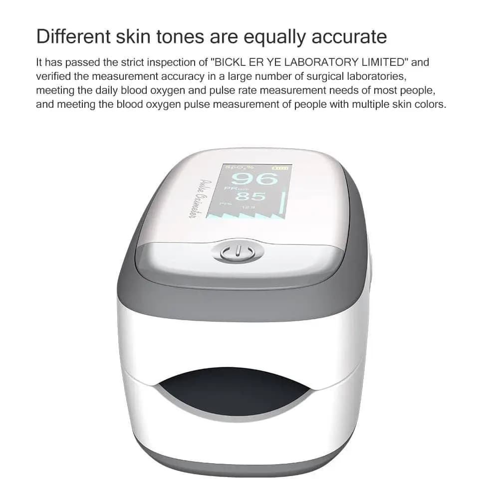 Fingertip Pulse Oximeter for Accurate SpO2 & Heart Rate Monitoring pharmacy, fitness & surgical — thumbnail 3 of 3