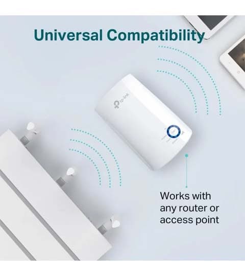 TIP-LINK TP-Link TL-WA850RE N300 2.4GHz WiFi Range Extender - Wireless Signal Booster for Home & Office electronics — thumbnail 2 of 2
