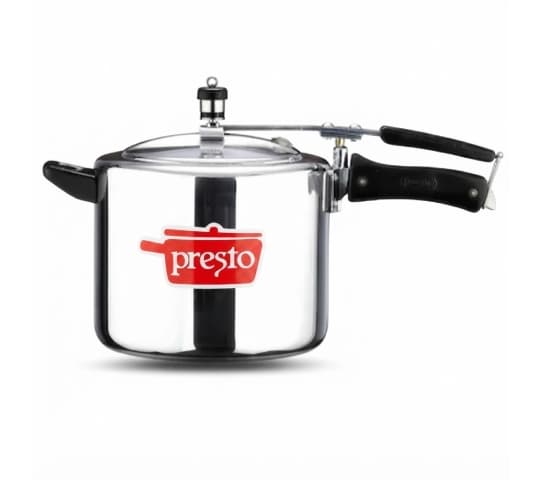 Presto Pressure Cooker Aluminium Classic Inner Lid 7 Ltr | Heavy Duty Cooker