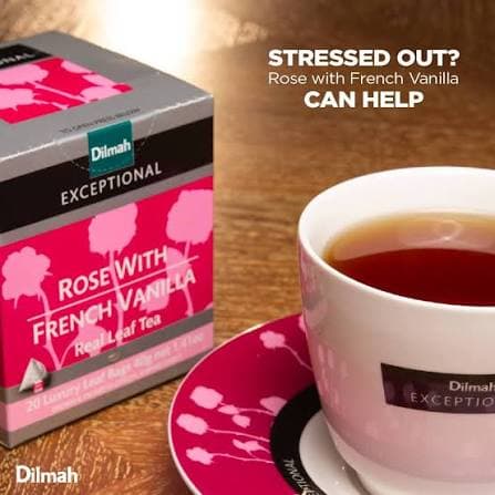 Dilmah Dilmah Rose with French Vanilla Tea | Premium Ceylon Black Tea Infusion daily essentials & lifestyle — thumbnail 7 of 7