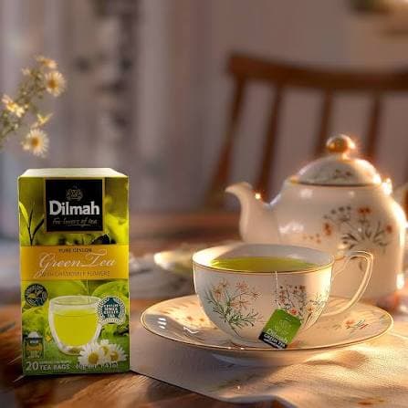 Dilmah Dilmah Green Tea with Chamomile Flowers | Premium Herbal Green Tea Bags daily essentials & lifestyle — thumbnail 2 of 5