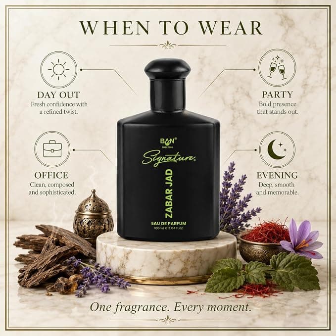Signature SIGNATURE ZABAR JAD Eau De Parfum 100ml | Luxury Oud Perfume for Men & Women daily essentials & lifestyle — thumbnail 2 of 6