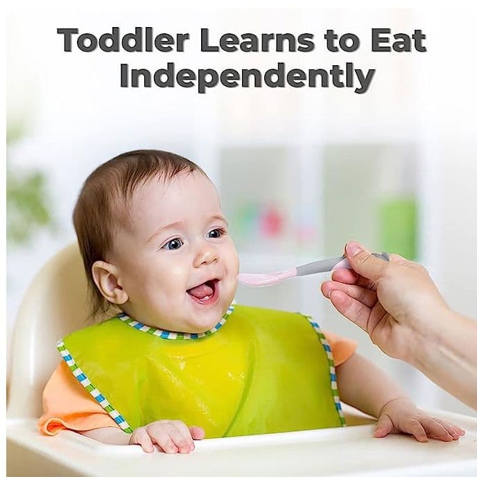 R For Rabbit R for Rabbit First Feed Flexi Spoon - PINK GREY (SFFSPG1) daily essentials & lifestyle — image 1 of 2