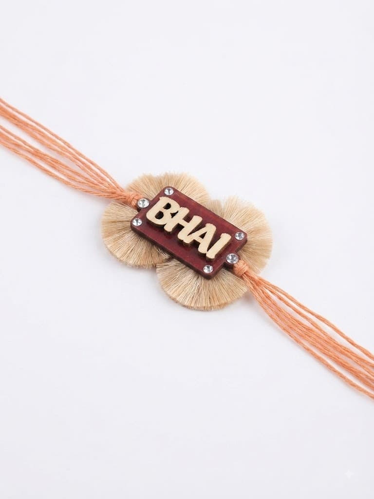 Rakhi thread  of protection in  bhai custom