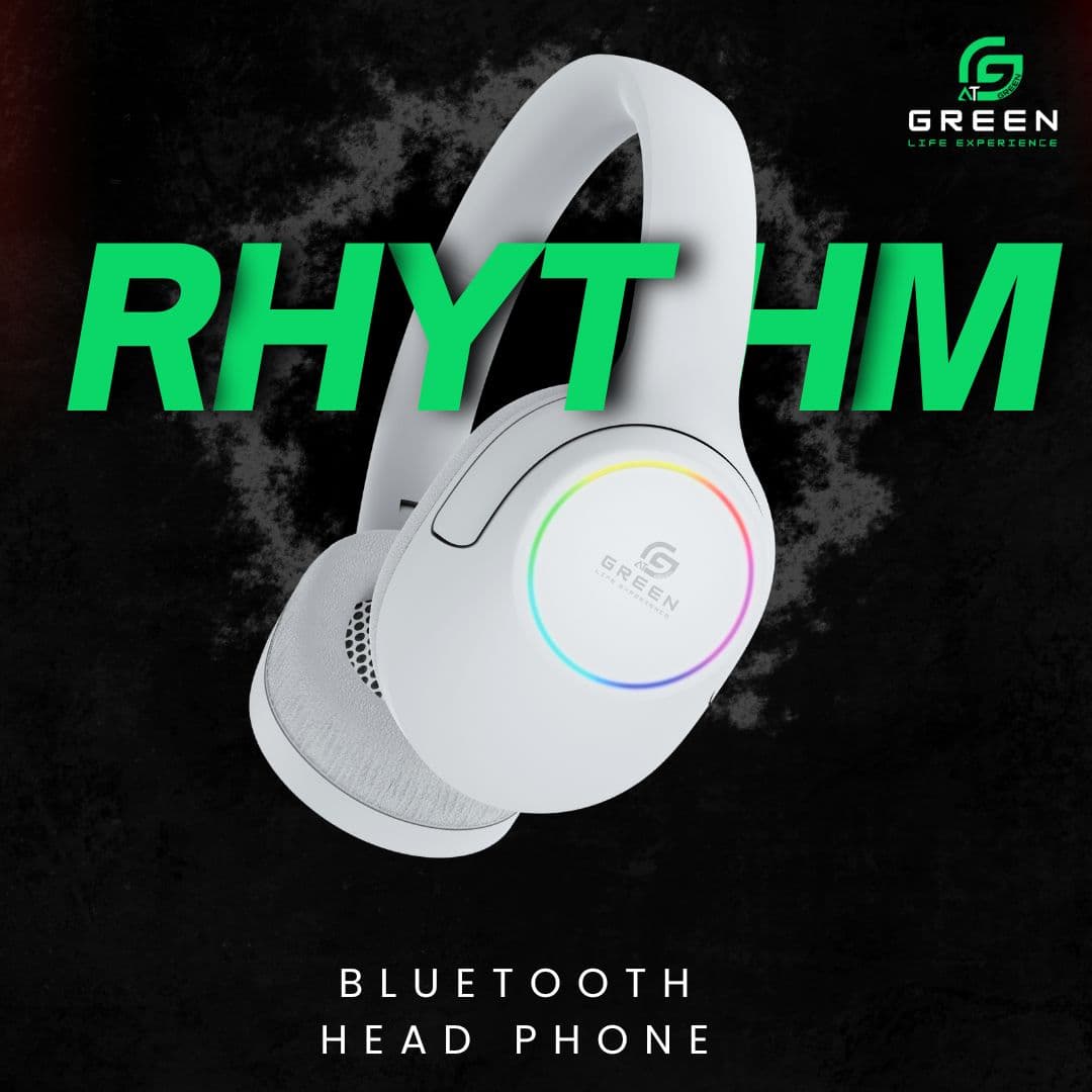 Greenlife Green Rhythm Wireless Bluetooth Headphone electronics — thumbnail 2 of 2