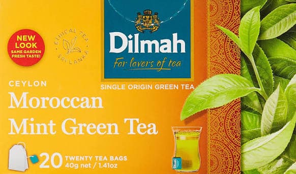 Dilmah Dilmah Green Tea with Moroccan Mint – 20 Tea Bags | Premium Herbal Green Tea daily essentials & lifestyle — thumbnail 2 of 6
