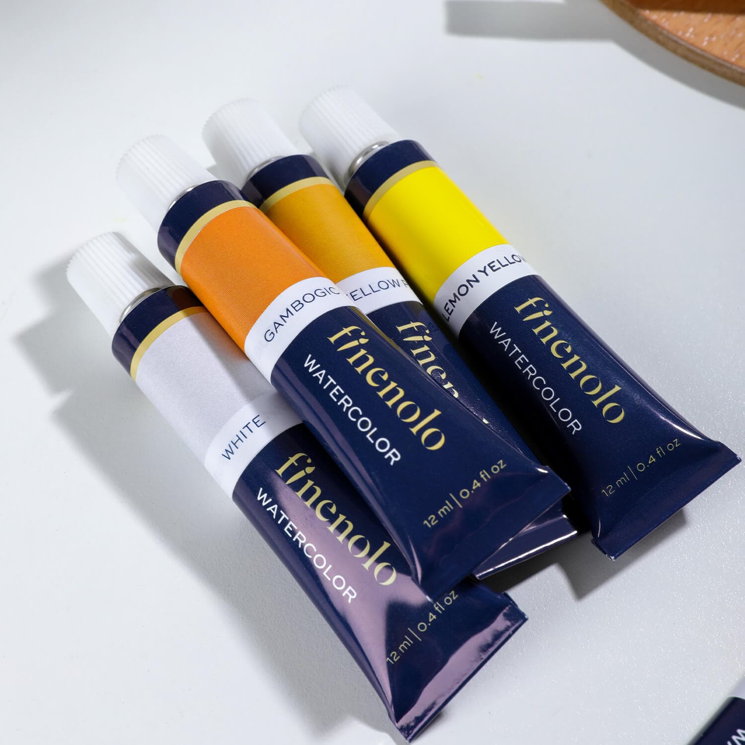 Deli Deli EC19-12 Finenolo Water Colour Paint Set 12 Colors 12ml Tubes for Students & Artists stationary, toys & sports — thumbnail 4 of 5