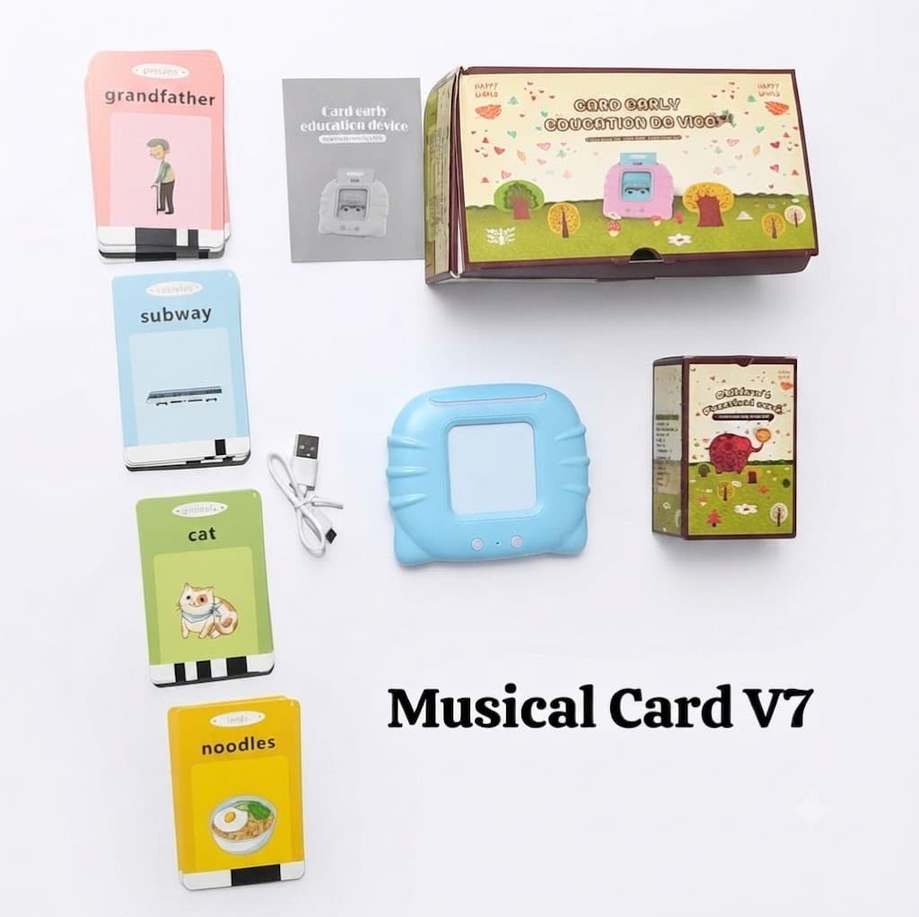Musical Card V7 – Interactive Sound Greeting Card for Kids & Gifts