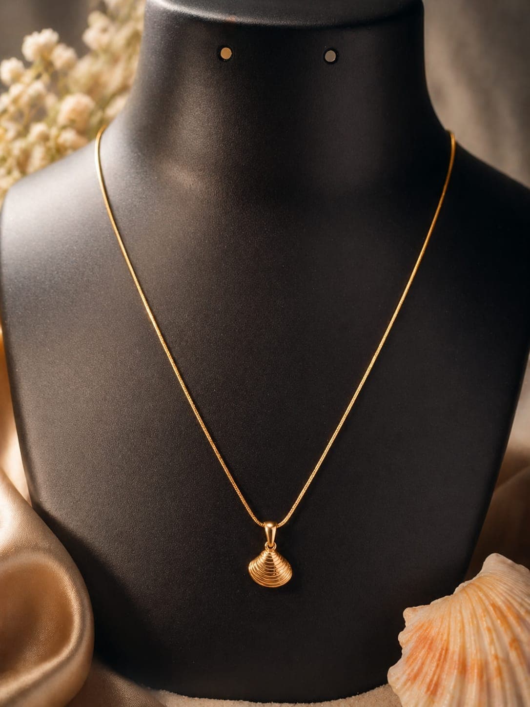 Elegant Seashell Pendant Necklace for Women | Beach Style Fashion Jewelry