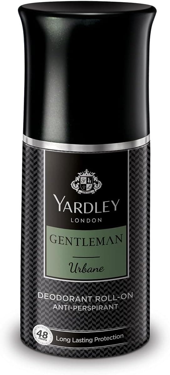 Yardley London Gentlemen Urbane Roll On Deodorant 25ML – Long Lasting Freshness for Men
