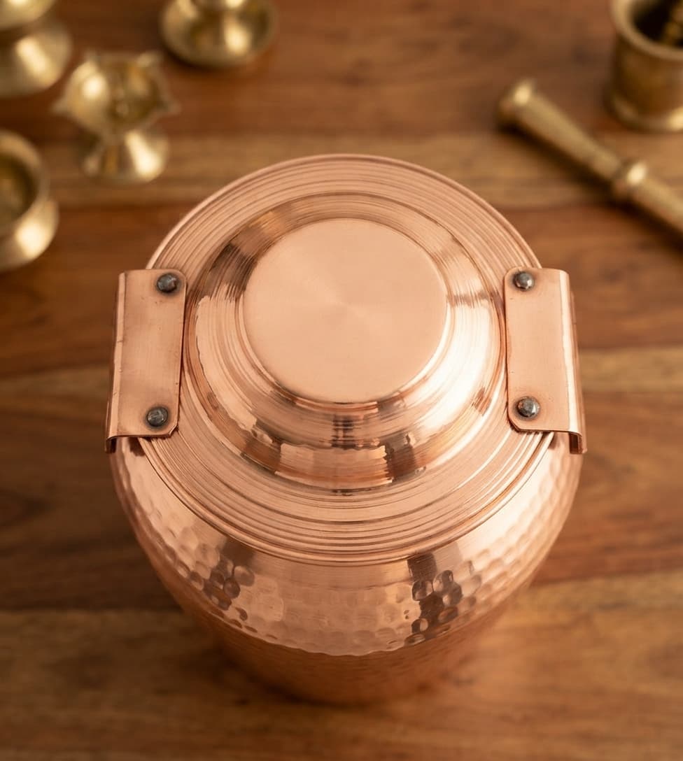 Pure Copper Ghyampo – Traditional Pooja & Religious Item daily essentials & lifestyle