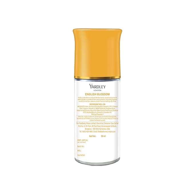 No Brand Yardley English Blossom Roll-On Deodorant 25ML for Women | Long Lasting Fresh Floral Fragrance daily essentials &… — thumbnail 8 of 8