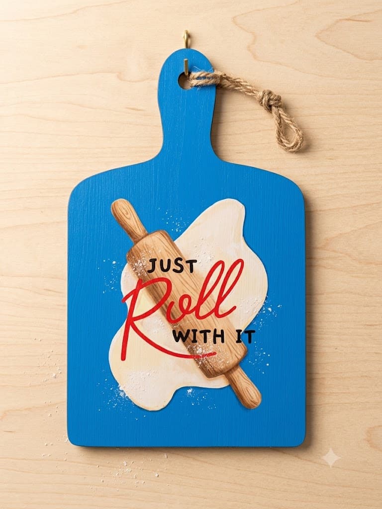 No Brand Kitchen Wall Hanging Decorative Plaques Set | Inspirational Kitchen Quotes Wall Decor (4 Pieces) home decor — thumbnail 3 of 4