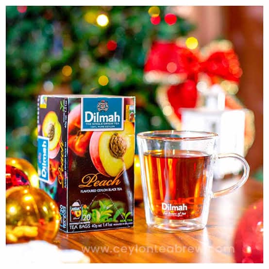 Dilmah Dilmah Premium Green Tea with Peach | 20 Tea Bags | Refreshing Flavored Green Tea daily essentials & lifestyle — thumbnail 2 of 5