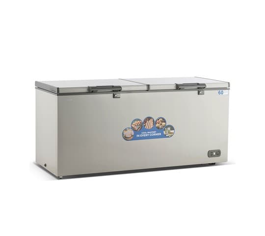 Sensei - 580 Liter Hard Top Double Door Chest Freezer - SCF580HDA3C