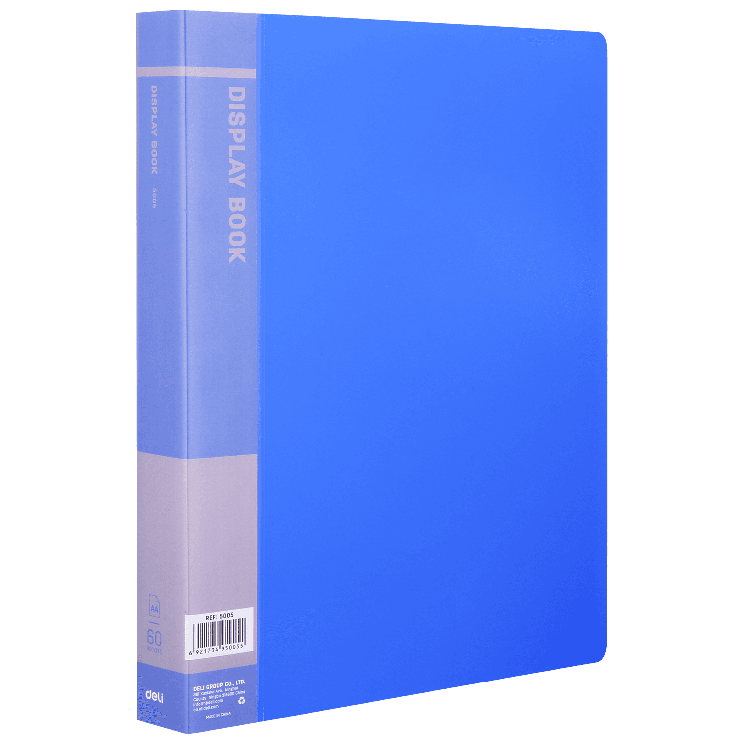 Deli Deli E5005 Office Display Book | A4 Presentation Folder with Clear Plastic Sleeves stationary, toys & sports — thumbnail 3 of 4