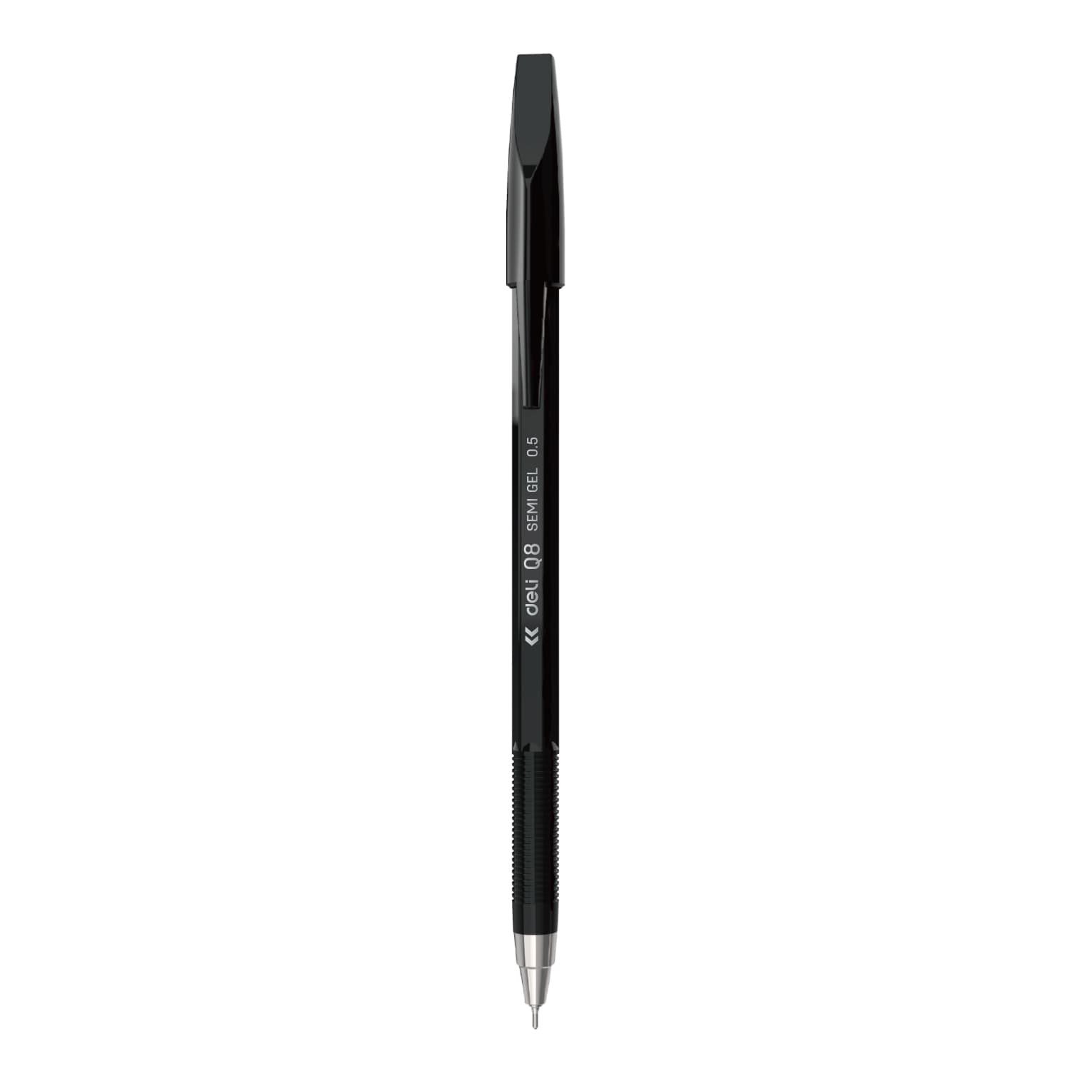 Deli Deli-EQ8-BK Semi Gel Pen | Smooth Black Ink Writing Pen stationary, toys & sports — thumbnail 3 of 3