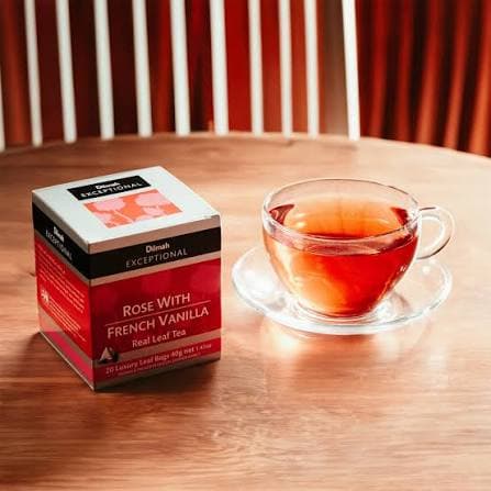 Dilmah Dilmah Rose with French Vanilla Tea | Premium Ceylon Black Tea Infusion daily essentials & lifestyle — thumbnail 2 of 7