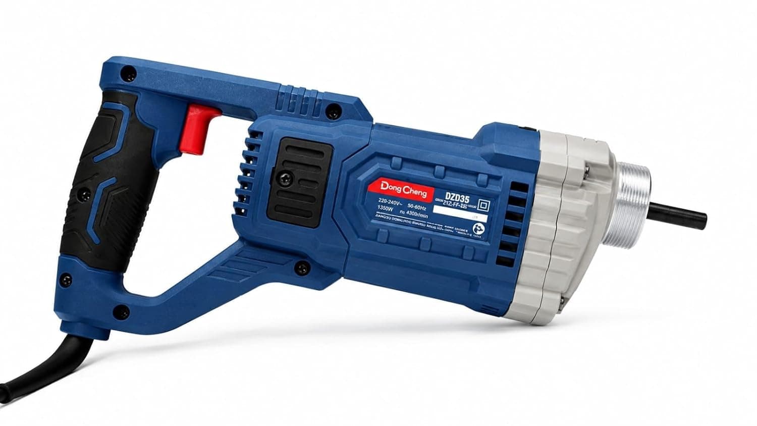 Dongcheng DZD35 Hand Concrete Vibrator 1200W Heavy-Duty Concrete Compactor hardware & machinery — thumbnail 3 of 8