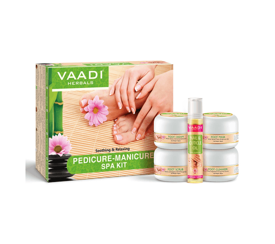 Vaadi Organics - Pedicure Manicure Spa Kit - Soothing & Refreshing (135 gms) - VH0156