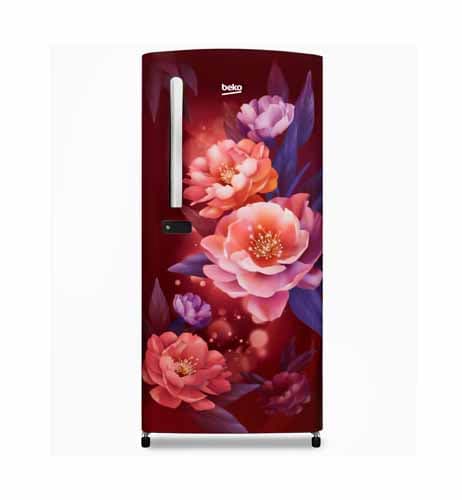 Beko - 188 Liter Single Door Refrigerator - RDC208SFLWE/PW
