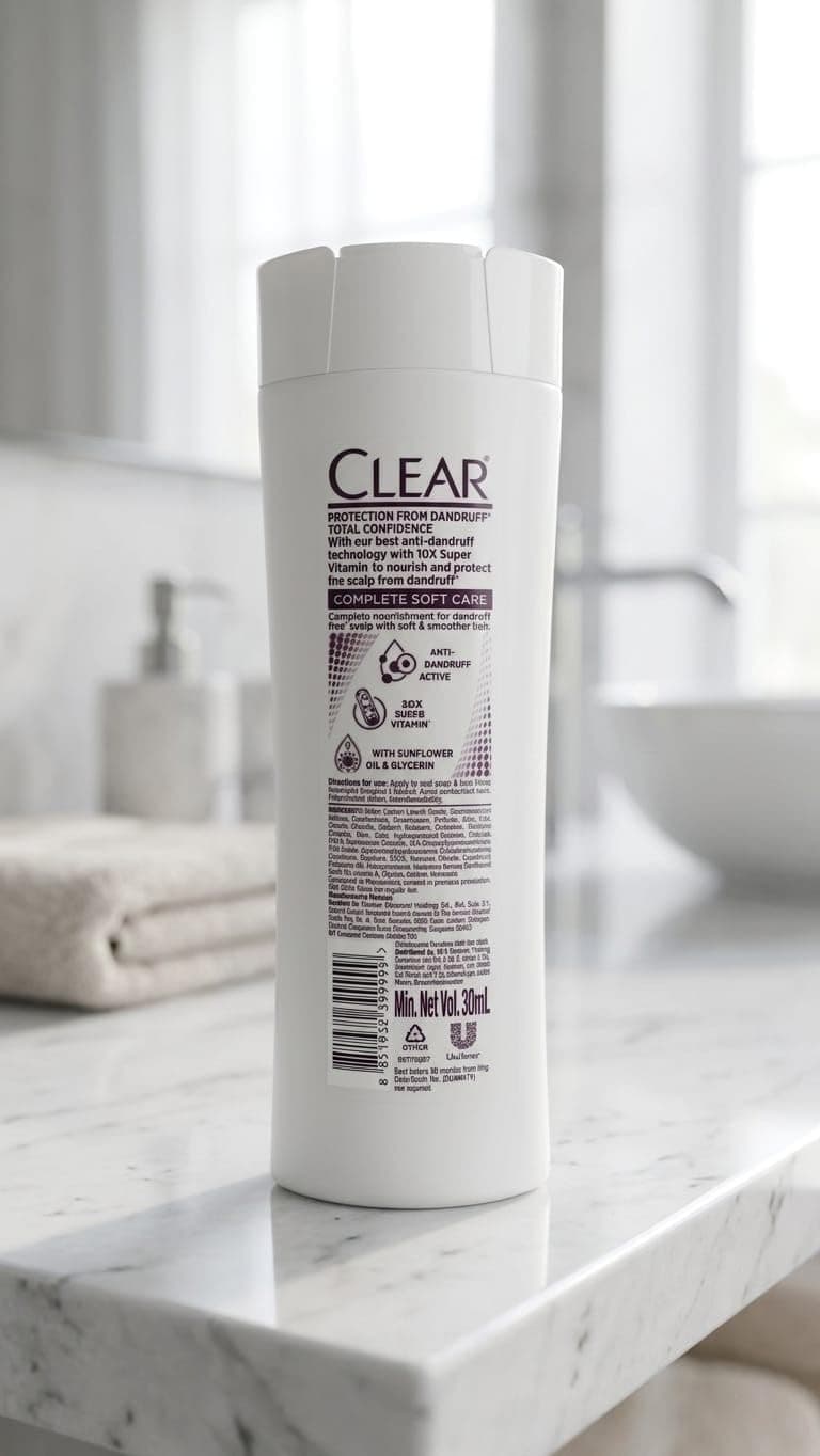 No Brand CLEAR Complete Soft Care Liquid Detergent 300ml – Gentle Fabric Care & Long-Lasting Freshness daily essentials &… — thumbnail 8 of 8
