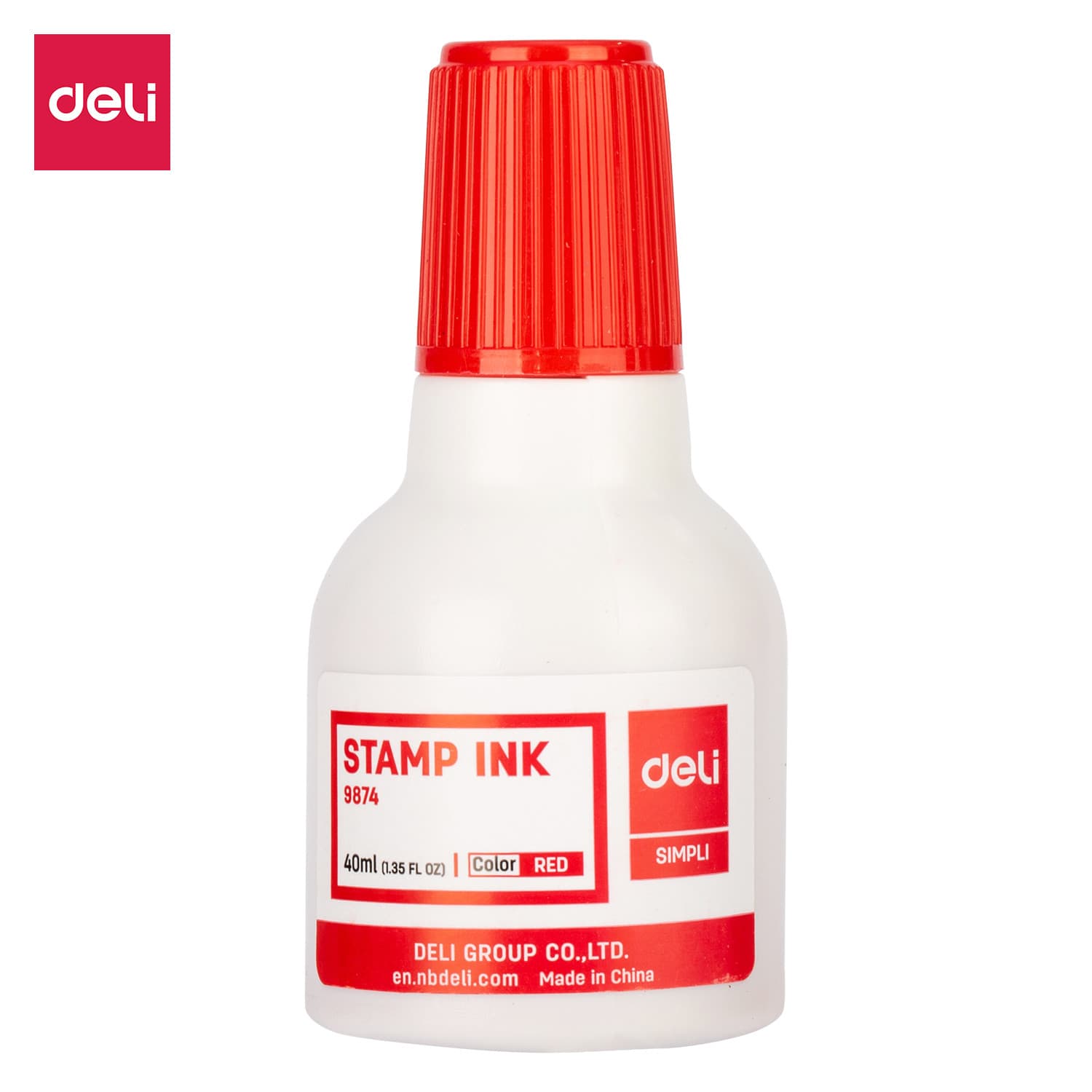 Deli Deli E9874 Fast Dry Stamp Ink 40ml for Rubber Stamps stationary, toys & sports — image 1 of 4