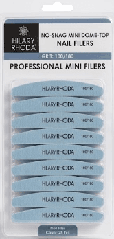 Hilary Rhoda Nail Filer (25 Pcs Pack) | Professional Nail Shaping Files