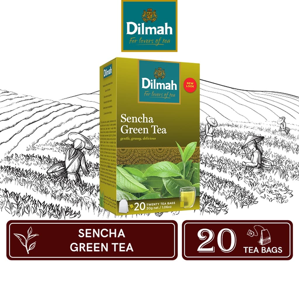 Radius Dilmah Sencha Green Tea 20 Tea Bags | Premium Pure Ceylon Green Tea daily essentials & lifestyle — thumbnail 4 of 6