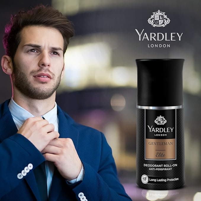 No Brand Yardley London Gentlemen Elite Roll-On Deodorant 25ML for Men - Long Lasting Freshness & Odor Protection daily… — thumbnail 3 of 3