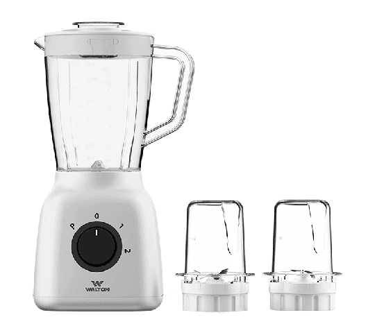 Walton WBL13PC40 Triple Jar Blender 400 Watt | Multi-Purpose Kitchen Blender & Grinder