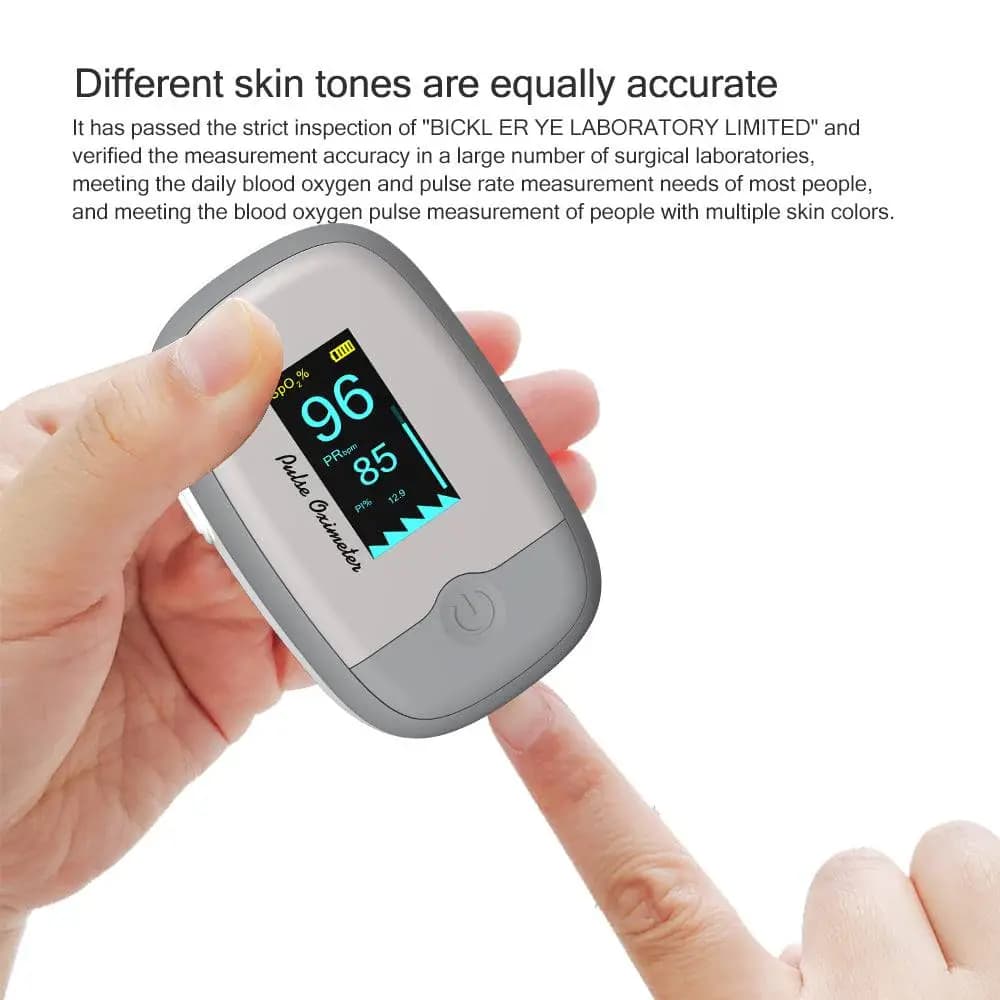 Fingertip Pulse Oximeter for Accurate SpO2 & Heart Rate Monitoring pharmacy, fitness & surgical — thumbnail 2 of 3