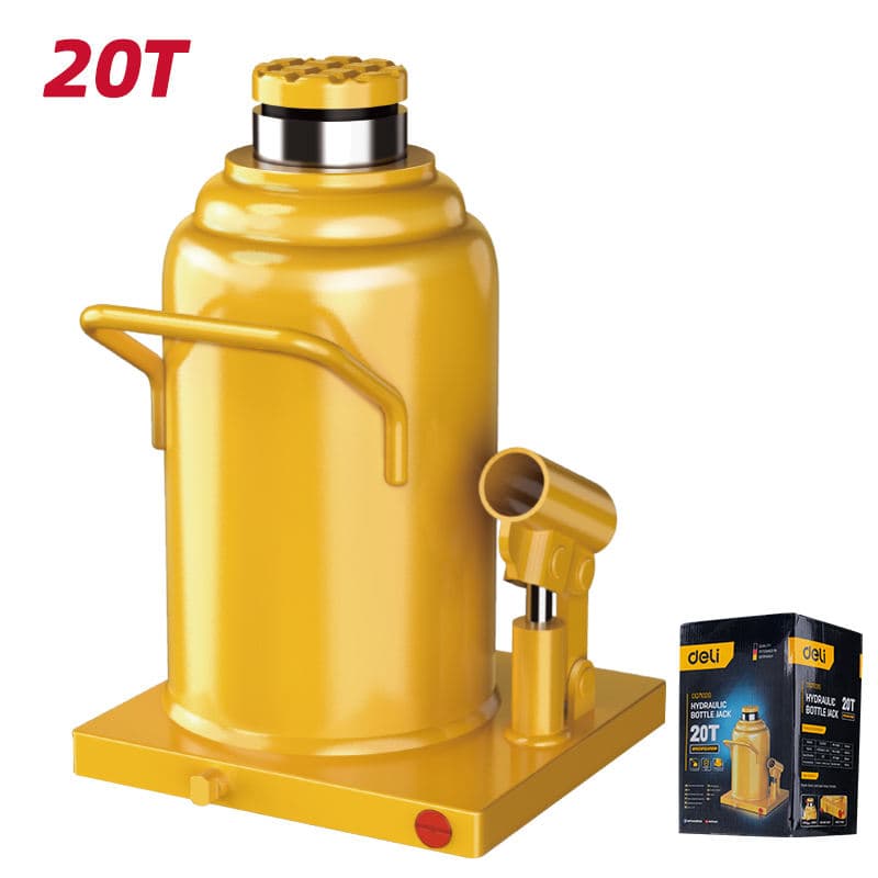 Deli 20T Hydraulic Bottle Jack EDQ71020 – 20 Ton Heavy Duty Car & Truck Lifting Jack