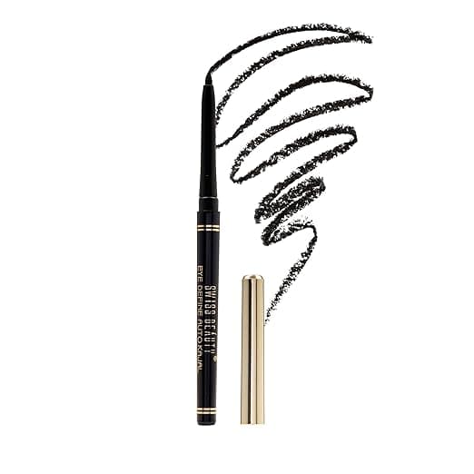 Swiss Beauty Auto Kajal Pencil | Smudge Proof & Waterproof Kajal