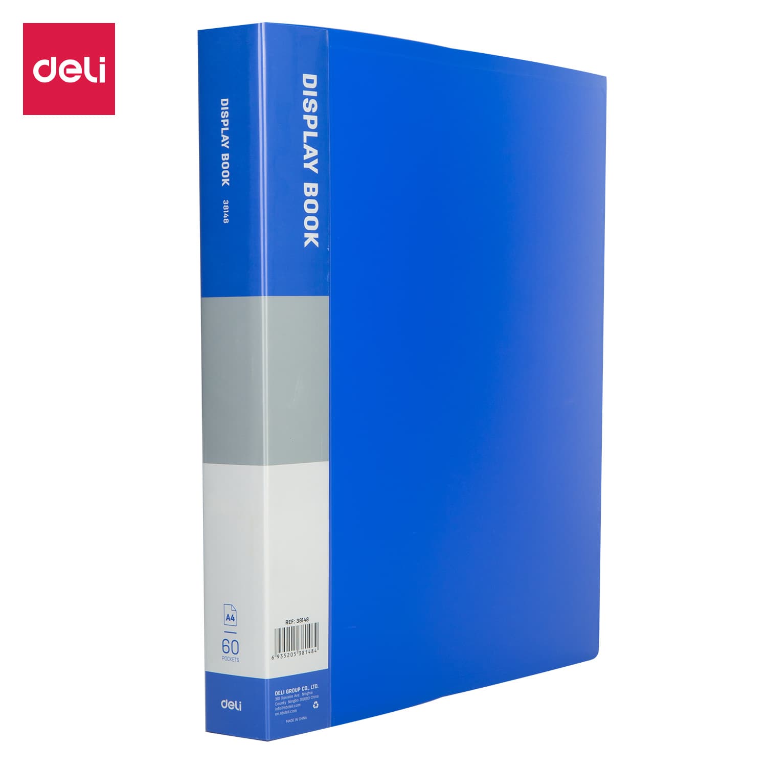 Deli Deli E38148 Office Display Book | A4 Presentation Folder with Clear Pockets stationary, toys & sports — thumbnail 2 of 4