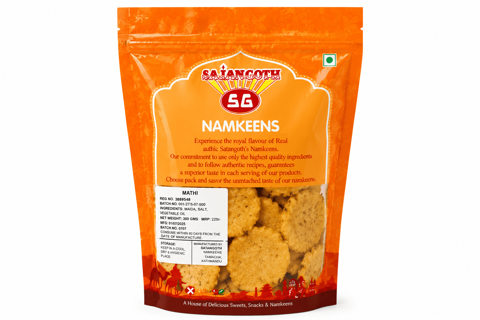 Sajan Goth Sajan Goth Mathi Namkeen 300g daily essentials & lifestyle