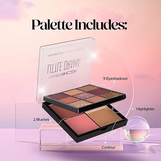 HILARY RHODA Hilary Rhoda Transform Face Palette | All-in-One Makeup Palette daily essentials & lifestyle — thumbnail 4 of 6