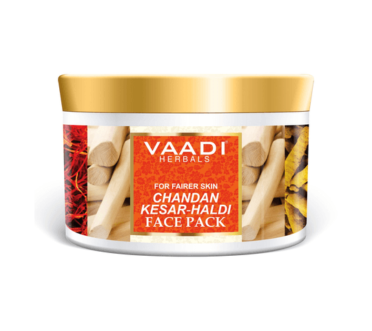 Vaadi Organics - Chandan Kesar Haldi Face Pack (600 gms) - VH0459