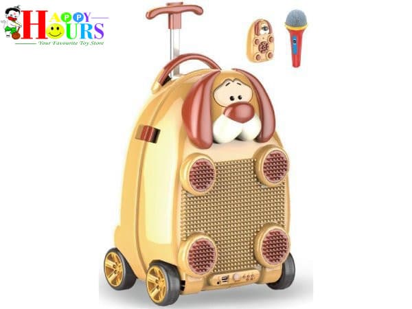 HappyHours Suitcase Mic Portable Karaoke Microphone