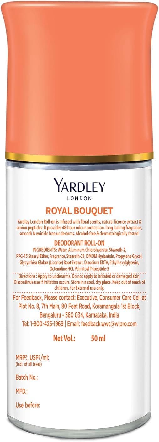 No Brand Yardley Royal Bouquet Perfumed Talc 50ml – Long Lasting Floral Fragrance daily essentials & lifestyle — thumbnail 7 of 7