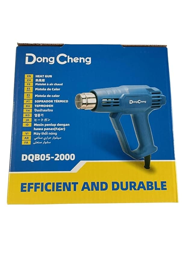 Dongcheng Power Tools DongCheng DQB05-2000 Heat Gun 2000W High Power Industrial Hot Air Gun with 3 Temperature Settings… — thumbnail 3 of 4