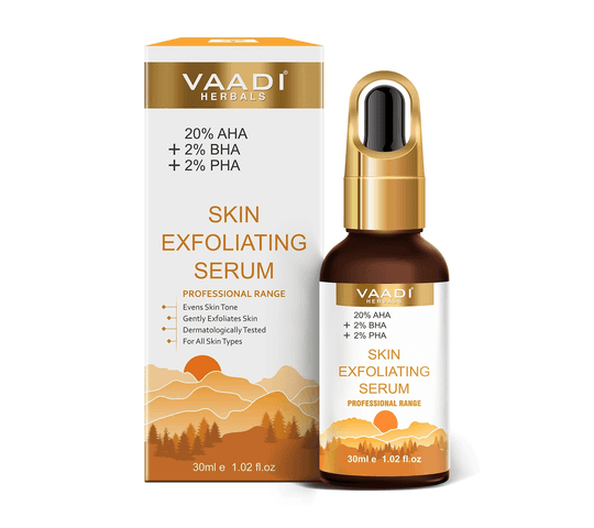 Vaadi Organics - Skin Exfoliating Serum With 20% AHA & 2% BHA & 2% PHA (30 ml) - VH0691